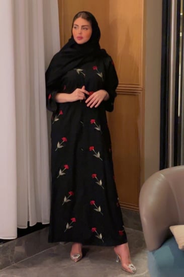 عباية الورود