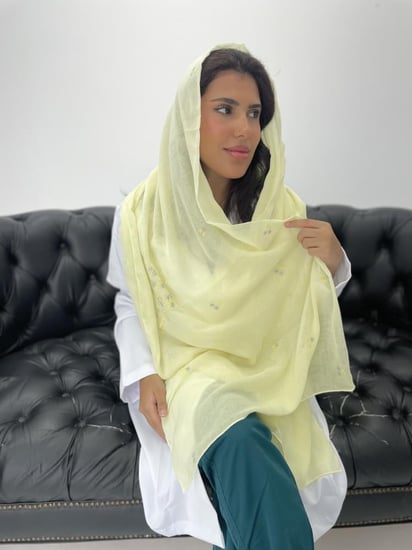 طرحة الربيع - ليموني