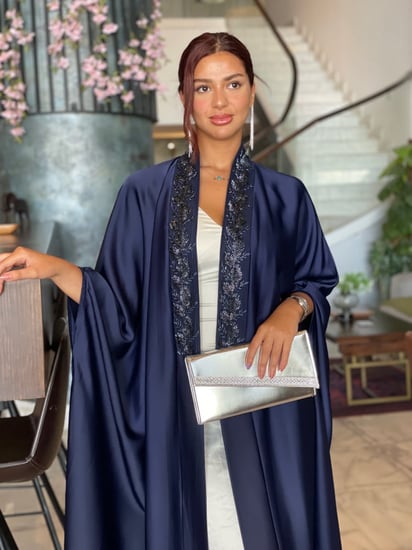 عبايات كشخه للمناسبات - عبايات عزة المتميزة