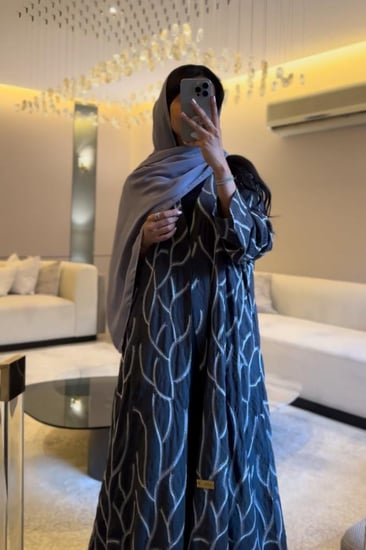 عباية راما الرمادية