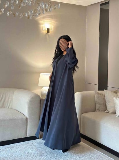 عباية سندس تركواز