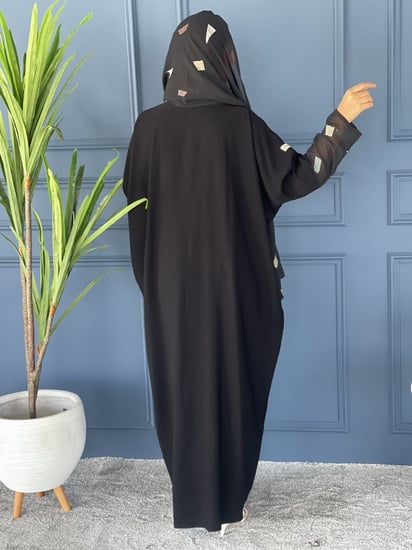 عباية قصة نص بشت - عبايات عمليه