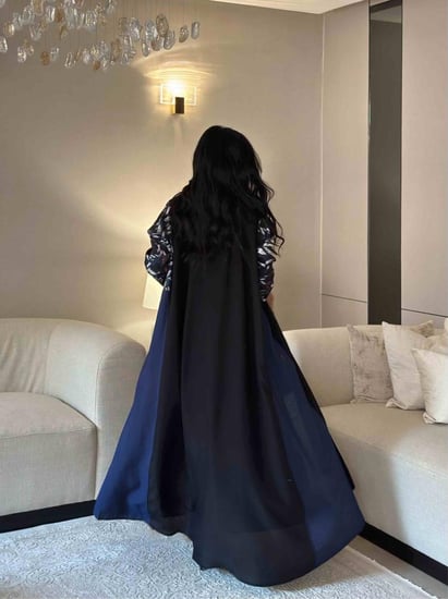 عباية همسة أسود