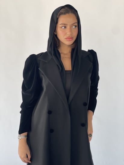 عبايات قطيفه مخمل عبايات عزة المتميزة