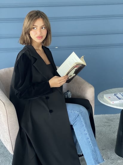 عبايه مخمل - عبايات عزة المتميزة