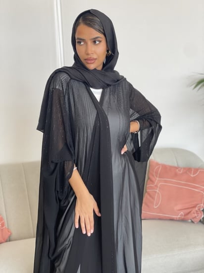 عبايات اليوم الوطني - عبايات بشت اسود