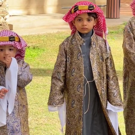 دقلة العارضة النجديه زي يجمع الحضاره والتراث