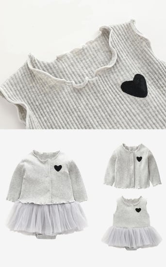 شنطة ملابس المواليد القلادة الفضية