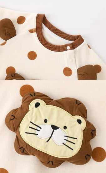 شنطة ملابس المواليد الاسد الرضيع