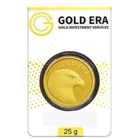 جنيه Gold era ذهب عيار 24 بوزن 25 غرام