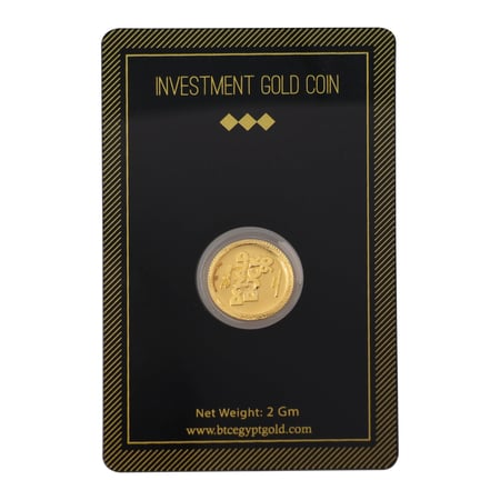 جنيه ذهب كركور وفرفور وزرزور عيار 24 بي تي سي بوزن 4 غرام