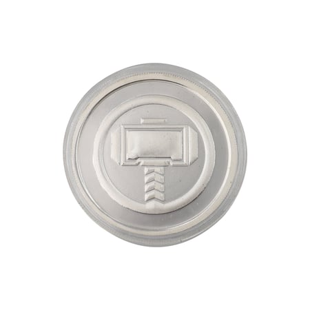 جنيه فضة مطرقة ثور مارفل كومكس عيار 999 بي تي سي بوزن 50 غرام