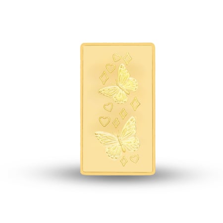 سبيكة ذهب عيار 24 بوزن 10 غرام ديوان الذهب