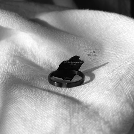 خاتم رؤيه"اسود"