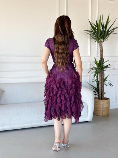 فساتين سهرة العيد قصيرة فخمة بتفاصيل فريدة