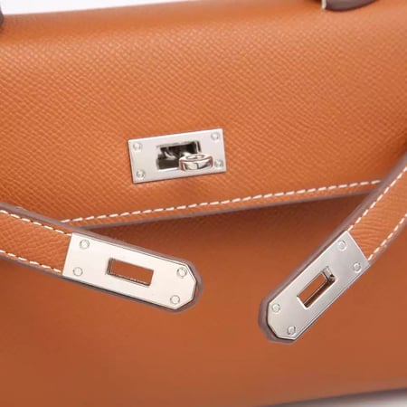 khaki Bag Blue | ميني كايلي ( النيلي ) بالحجم  الوسط