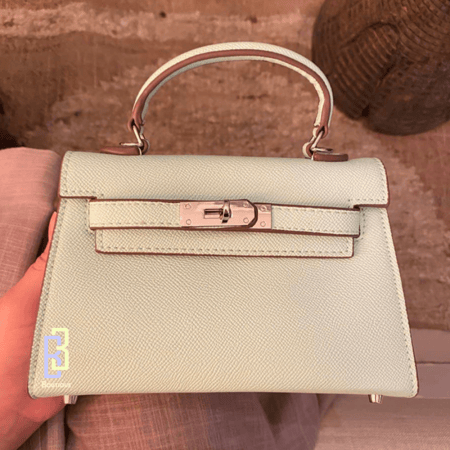 Green khaki Bag | ميني كايلي (شنطة تيفاني) بالحجم الصغير