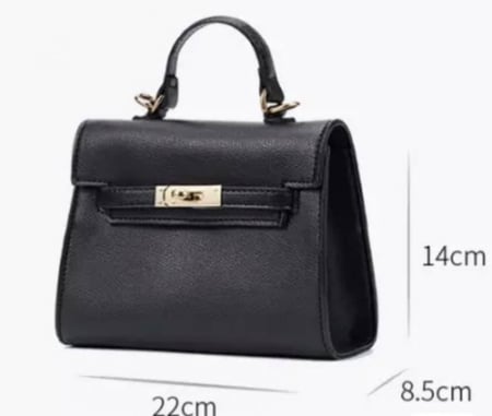 khaki Bag pink gold  | ميني كايلي (وردي) بحديد ذهبيه بالحجم الوسط