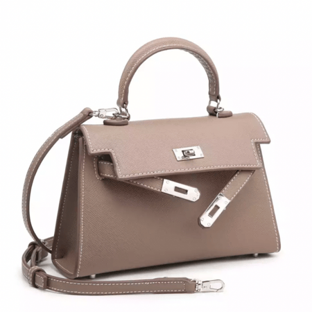 khaki Bag Grey | ميني كايلي (رمادي) بالحجم الوسط