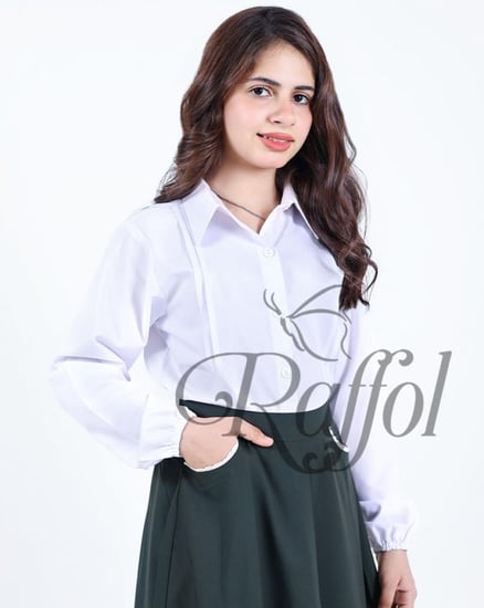 تنورة مدرسية زيتي للمتوسط بكلفة على الجيوب