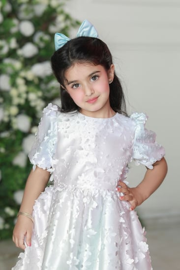 فستان تفته ورد