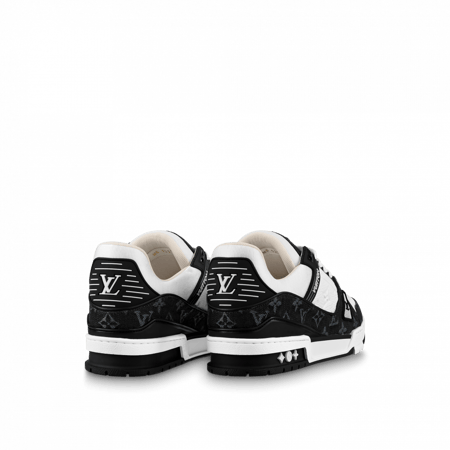 تراينر اسود منوقرام ابيض LV