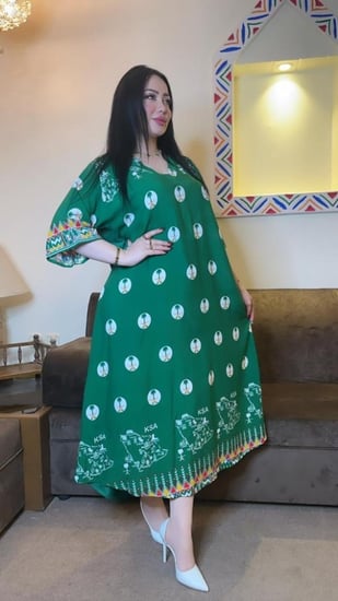 جلابية يوم التاسيس للنساء