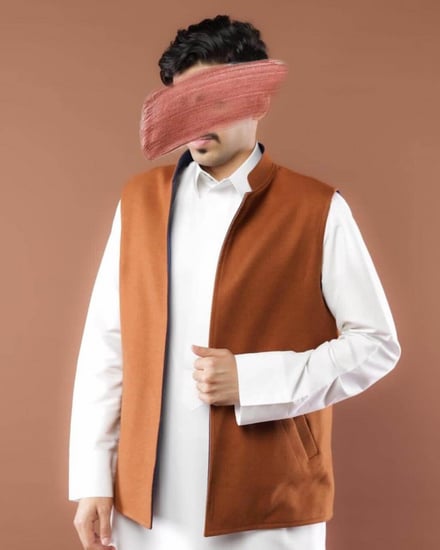سديري رجالي لونين بني وكحلي