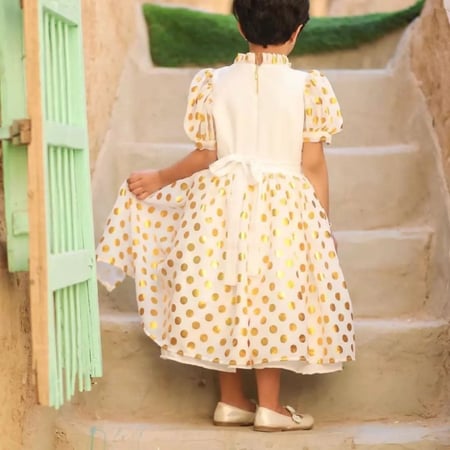 فستان يوم التأسيس للبنات الصغار