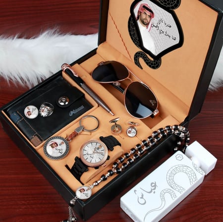 طقم ساعة رجالي درجة اولى