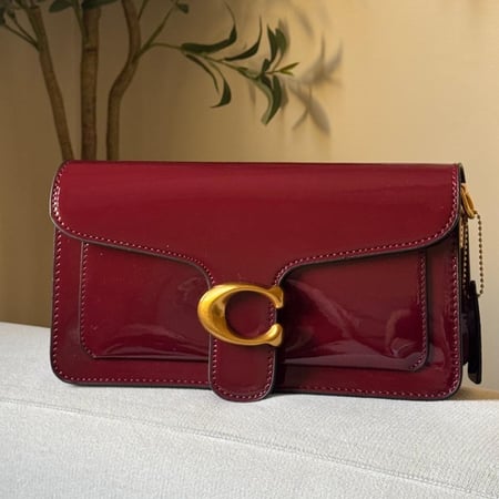 Coach Tabby 26- Shiny Red