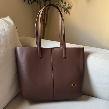 Leather North Tote -32