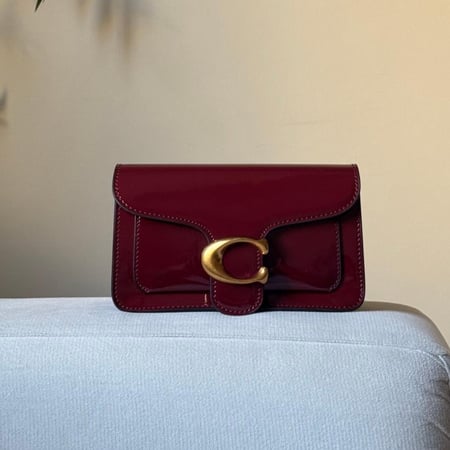 Coach Tabby 20- Shiny Red
