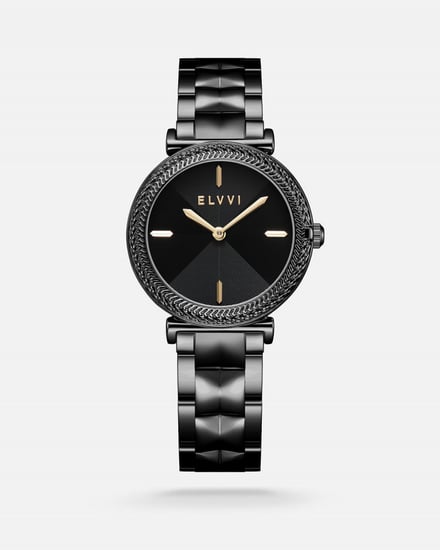 ساعة نسائيه ستيل باللون الأسود