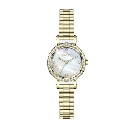 ساعة نسائيه بسير ستيل باللون الذهبي من الـﭭــــي