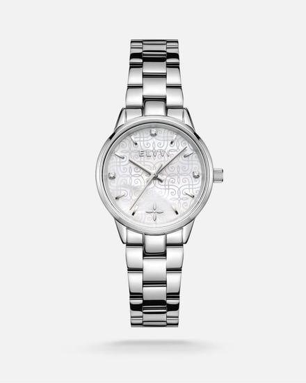 ساعة نسائيه ستيل باللون الفضي