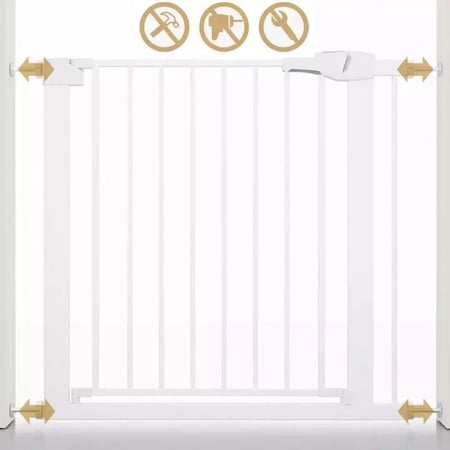 تركيب حاجز درج للأطفال بدون حفر أو مسامير داخل المنزل