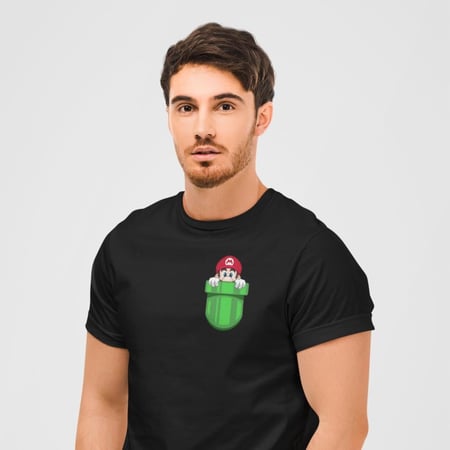 تي شيرت T-Shirt Super Mario