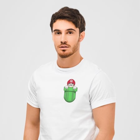 تي شيرت T-Shirt Super Mario