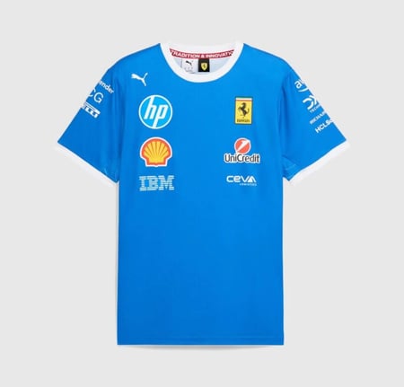 تيشيرت فيراري2025 F1