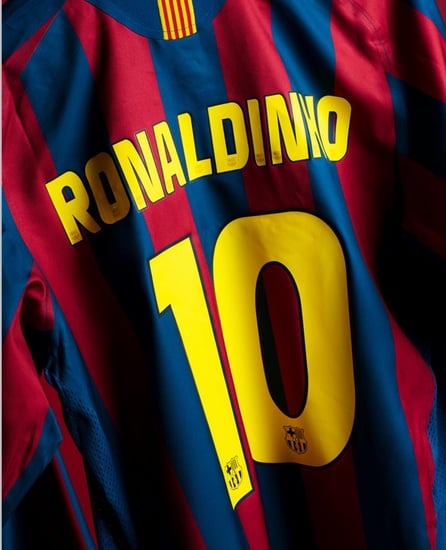 تيشيرت رونالدينهو برشلونة 2005/2006