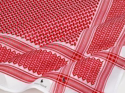 شماغ بولو فيلا الجديد 2025دم غزال