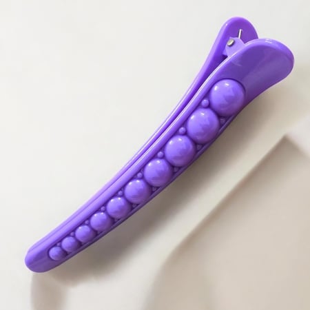 مشابك شعر مزدوجة الشق لتصفيف الشعر، مشبك شعر منقار البطة، مشابك شعر احترافية للنساء والفتيات، اداة صالون تصفيف الشعر