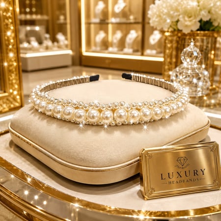 طوق شعر لول يتميز بتصميم عصري لافت للنظر، مثالية لإضافة لمسة من الأناقة والأناقة إلى أي ملابس.