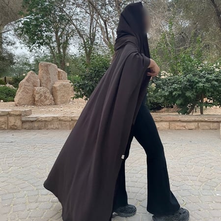 عباية بني محروق مع طرحة