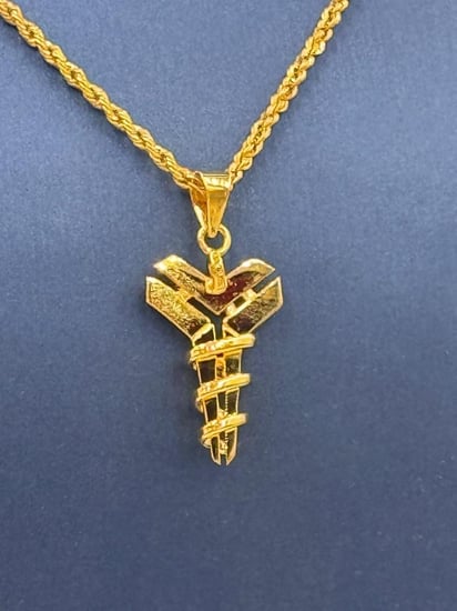 Necklaces 18K - سلسال وتعليقة عيار 18