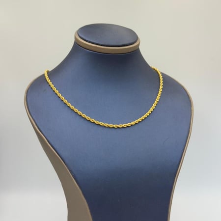 سلسال مبروم ذهب عيار 21