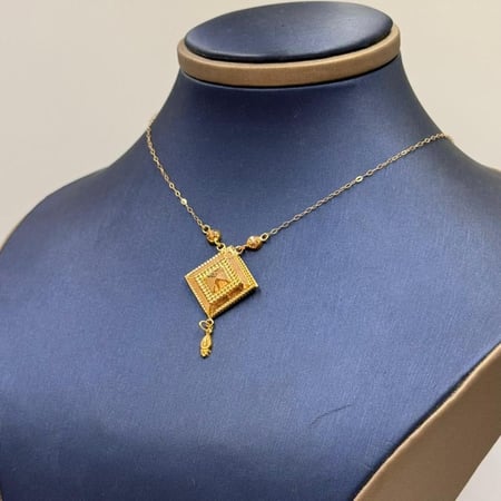 عقد كرسي جابر ذهب عيار 21