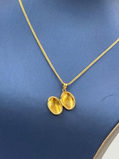 Necklaces 18K - سلسال وتعليقة عيار 18