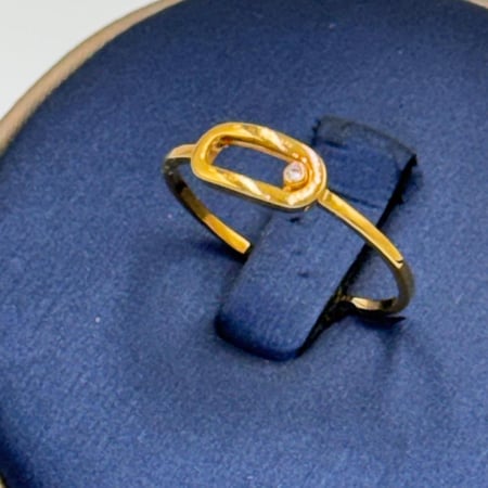 خاتم تصميم عالمي ذهب عيار 21